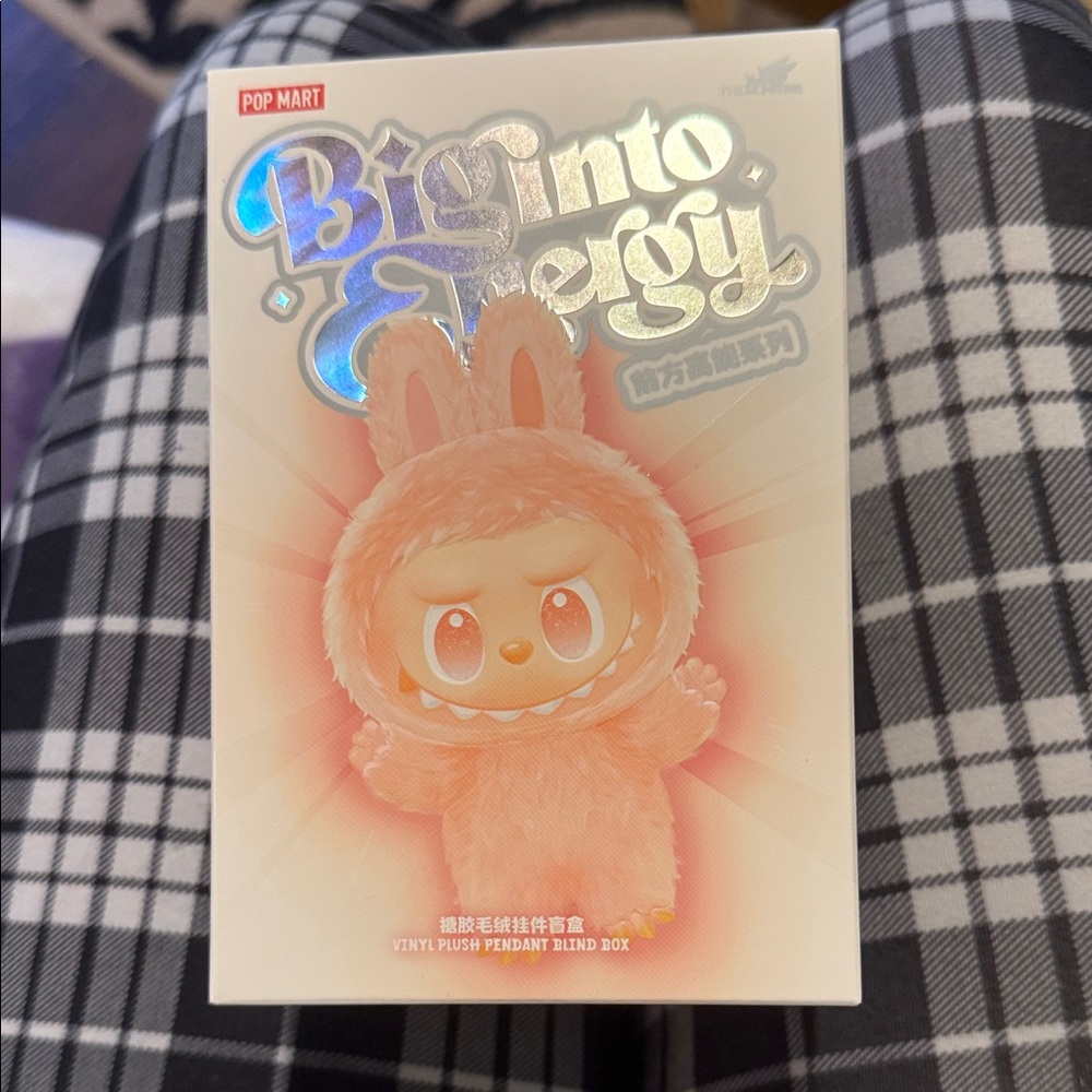 Pop Mart Big Into Energy Vinyl Plush Pendant Blind Box